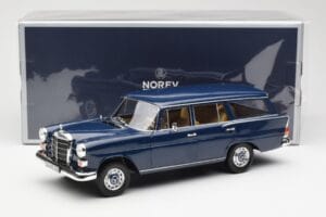 Mercedes 200 Universal W115 Sininen Norev 1:18 183599 Metalli — kuva 8 / 8