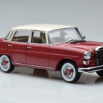 Mercedes 200 W110 Punainen Norev 1:18 - image 6 of 7