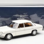 Mercedes 200 W115 Valkoinen Norev 1:18 183770 - image 8 of 8