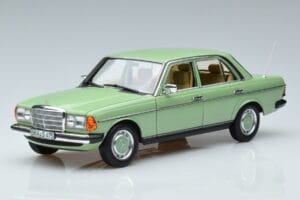 Mercedes 200 W123 Vihreä Norev 1:18 183796 Metalli