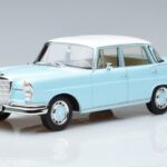 Mercedes 220 S W111 Sininen Norev 1:18 183920 Metalli