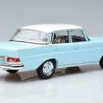 Mercedes 220 S W111 Sininen Norev 1:18 183920 Metalli - image 3 of 7