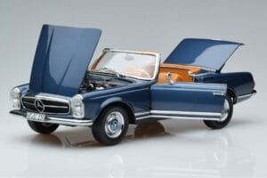 Mercedes 230 SL W113 Pagoda Sininen Rajoitettu Erä Norev 1:18 183767 Metalli — kuva 2 / 8