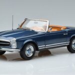 Mercedes 230 SL W113 Pagoda Sininen Rajoitettu Erä Norev 1:18 183767 Metalli