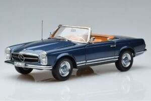 Mercedes 230 SL W113 Pagoda Sininen Rajoitettu Erä Norev 1:18 183767 Metalli