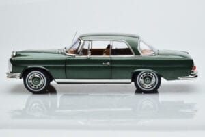 Mercedes 250 SE Coupe W111 Vihreä Metallic Rajoitettu Erä Norev 1:18 183764 Metalli — kuva 4 / 7