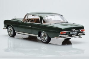 Mercedes 250 SE Coupe W111 Vihreä Metallic Rajoitettu Erä Norev 1:18 183764 Metalli — kuva 6 / 7