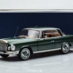 Mercedes 250 SE Coupe W111 Vihreä Metallic Rajoitettu Erä Norev 1:18 183764 Metalli - image 7 of 7