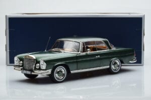 Mercedes 250 SE Coupe W111 Vihreä Metallic Rajoitettu Erä Norev 1:18 183764 Metalli — kuva 7 / 7
