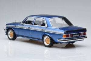 Mercedes 280 E AMG W123 Sininen Otto 1:18 OT221 Hartsi — kuva 5 / 6