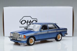 Mercedes 280 E AMG W123 Sininen Otto 1:18 OT221 Hartsi — kuva 6 / 6
