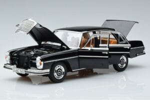 Mercedes 280 SE W108 Musta Norev 1:18 183762 Metalli — kuva 2 / 7