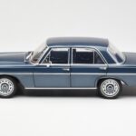 Mercedes 280 SE W108 Tummansininen Metallic Norev 1:18 183534 - image 4 of 8