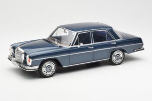 Mercedes 280 SE W108 Tummansininen Metallic Norev 1:18 183534