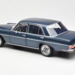 Mercedes 280 SE W108 Tummansininen Metallic Norev 1:18 183534 - image 7 of 8