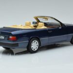 Mercedes 300 CE-24 A124 Cabriolet Nautical Sininen Rajoitettu Erä Norev 1:18 183879 Metalli - image 3 of 7