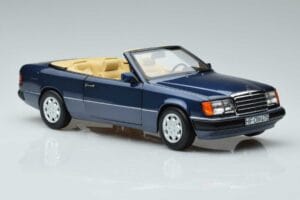 Mercedes 300 CE-24 A124 Cabriolet Nautical Sininen Rajoitettu Erä Norev 1:18 183879 Metalli — kuva 5 / 7