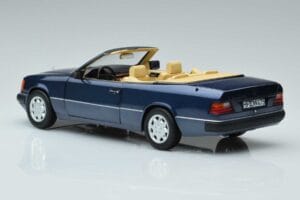 Mercedes 300 CE-24 A124 Cabriolet Nautical Sininen Rajoitettu Erä Norev 1:18 183879 Metalli — kuva 6 / 7