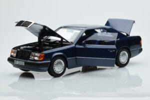 Mercedes 300 CE-24 C124 Coupe Nautical Sininen Rajoitettu Erä Norev 1:18 183882 Metalli — kuva 2 / 7