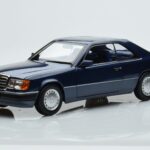 Mercedes 300 CE-24 C124 Coupe Nautical Sininen Rajoitettu Erä Norev 1:18 183882 Metalli