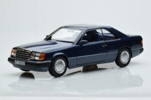 Mercedes 300 CE-24 C124 Coupe Nautical Sininen Rajoitettu Erä Norev 1:18 183882 Metalli