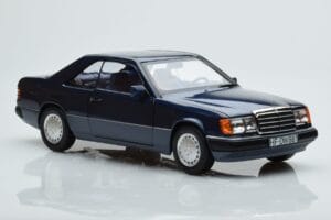 Mercedes 300 CE-24 C124 Coupe Nautical Sininen Rajoitettu Erä Norev 1:18 183882 Metalli — kuva 5 / 7