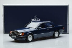Mercedes 300 CE-24 C124 Coupe Nautical Sininen Rajoitettu Erä Norev 1:18 183882 Metalli — kuva 7 / 7