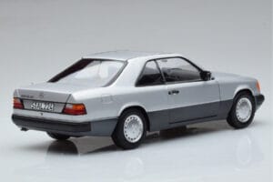 Mercedes 300 CE-24 C124 Coupe Hopea Norev 1:18 183880 Metalli — kuva 3 / 7