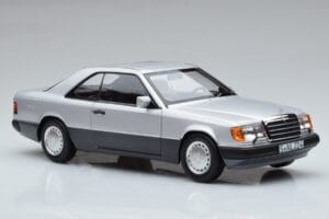 Mercedes 300 CE-24 C124 Coupe Hopea Norev 1:18 183880 Metalli — kuva 5 / 7
