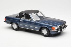 Mercedes 300 SL R107 Nautical Sininen Norev 1:18 183466 Metalli — kuva 6 / 8