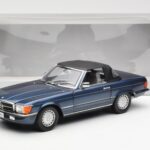 Mercedes 300 SL R107 Nautical Sininen Norev 1:18 183466 - image 8 of 8