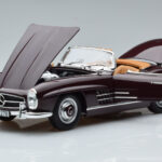 Mercedes 300 SL W198 Roadster Punainen Norev 1:18 - image 2 of 8