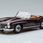 Mercedes 300 SL W198 Roadster Punainen Norev 1:18
