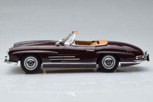 Mercedes 300 SL W198 Roadster Punainen Norev 1:18 183891 Metalli — kuva 5 / 8