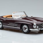 Mercedes 300 SL W198 Roadster Punainen Norev 1:18 - image 6 of 8