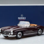 Mercedes 300 SL W198 Roadster Punainen Norev 1:18 - image 8 of 8