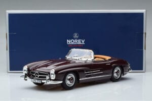 Mercedes 300 SL W198 Roadster Punainen Norev 1:18 183891 Metalli — kuva 8 / 8