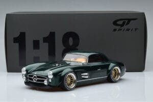Mercedes 300 SL Speedster Hard Top By S-Klub Vihreä GT Spirit 1:18 GT872 Hartsi — kuva 6 / 6