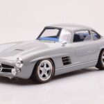 Mercedes 300 SL W198 Gullwing By S-Klub Harmaa GT Spirit 1:18 GT418