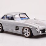 Mercedes 300 SL W198 Gullwing By S-Klub Harmaa GT Spirit 1:18 GT418 - image 4 of 6