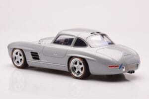 Mercedes 300 SL W198 Gullwing By S-Klub Harmaa GT Spirit 1:18 GT418 Hartsi — kuva 5 / 6