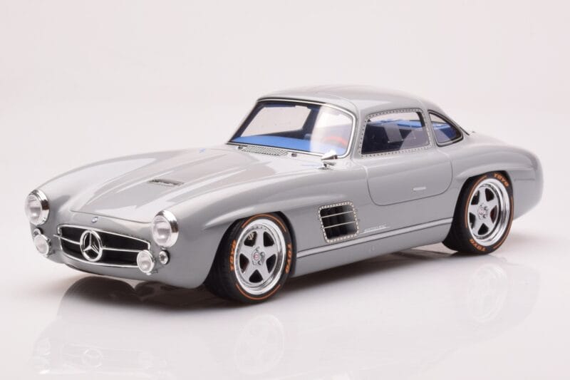 Mercedes 300 SL W198 Gullwing By S-Klub Harmaa GT Spirit 1:18 GT418