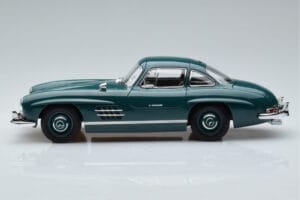 Mercedes 300 SL W198 Gullwing Vihreä Norev 1:18 183851 Metalli — kuva 4 / 7
