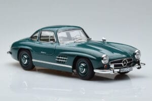 Mercedes 300 SL W198 Gullwing Vihreä Norev 1:18 183851 Metalli — kuva 5 / 7