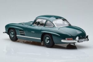 Mercedes 300 SL W198 Gullwing Vihreä Norev 1:18 183851 Metalli — kuva 6 / 7