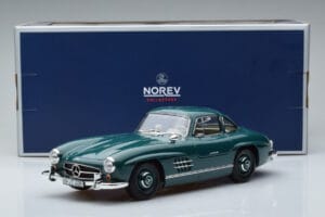 Mercedes 300 SL W198 Gullwing Vihreä Norev 1:18 183851 Metalli — kuva 7 / 7