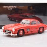 Mercedes 300 SL W198 Gullwing Punainen Minichamps 1:18 - image 8 of 8