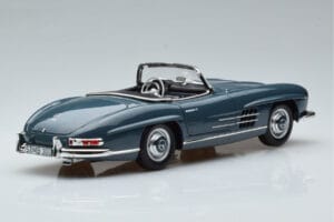 Mercedes 300 SL W198 Roadster Sininen Norev 1:18 B66040668 Metalli — kuva 3 / 9