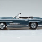 Mercedes 300 SL W198 Roadster Sininen Norev 1:18 - image 6 of 9