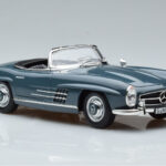 Mercedes 300 SL W198 Roadster Sininen Norev 1:18 - image 7 of 9